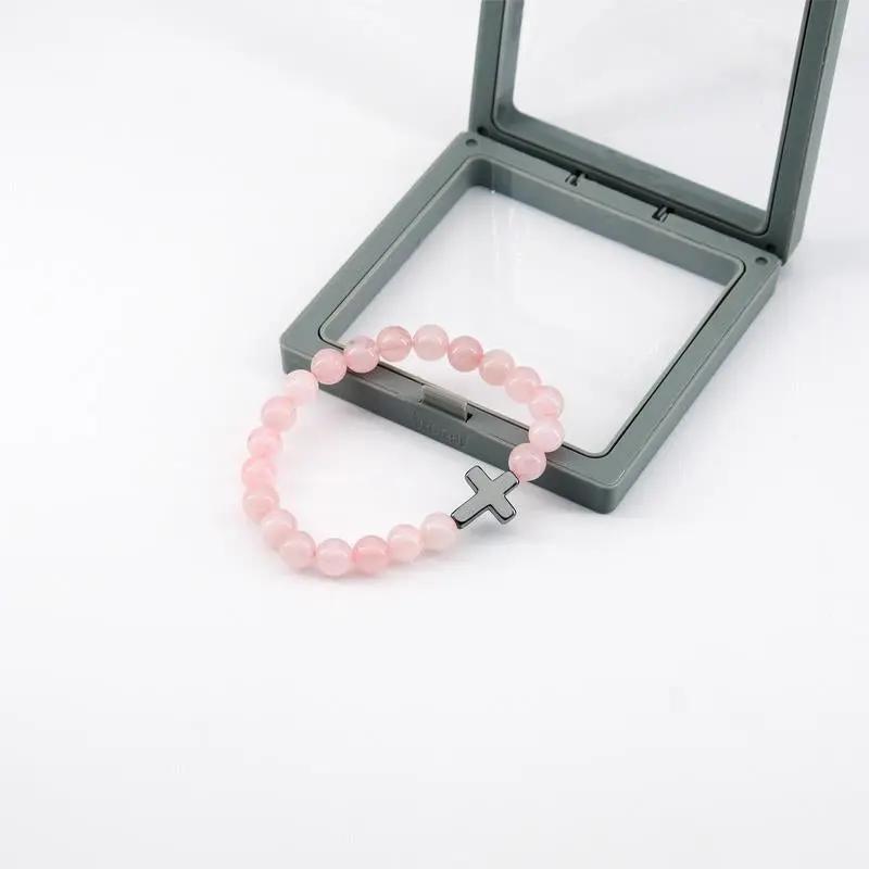 Cross Beads Bracelet for Men/Women, 
