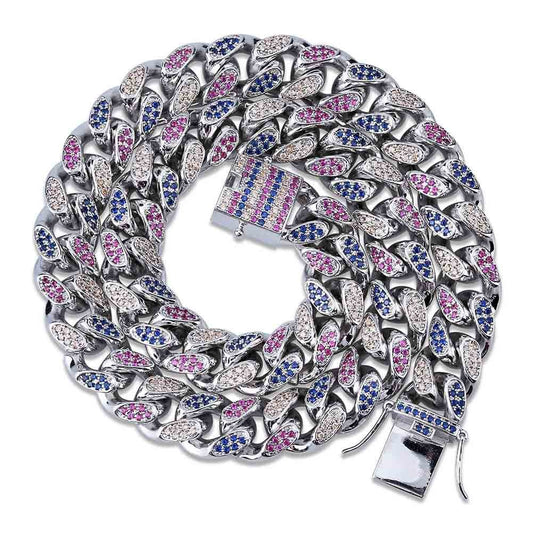 14mm Rainbow Jewelry Necklace Curren