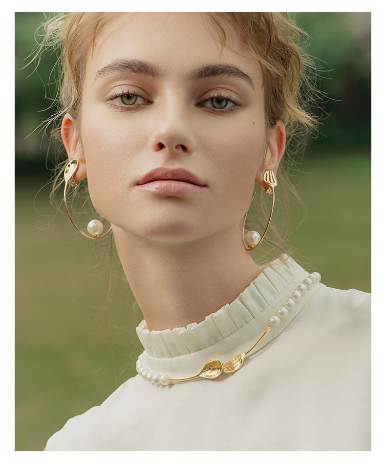 Vintage premium pearl necklace Curren