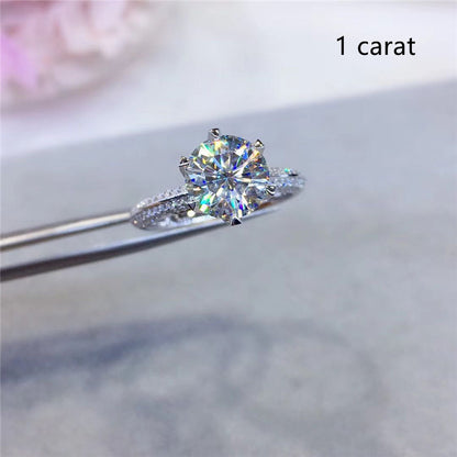 Half Of The Country Moissanite Diamond Ring Fidelity Curren