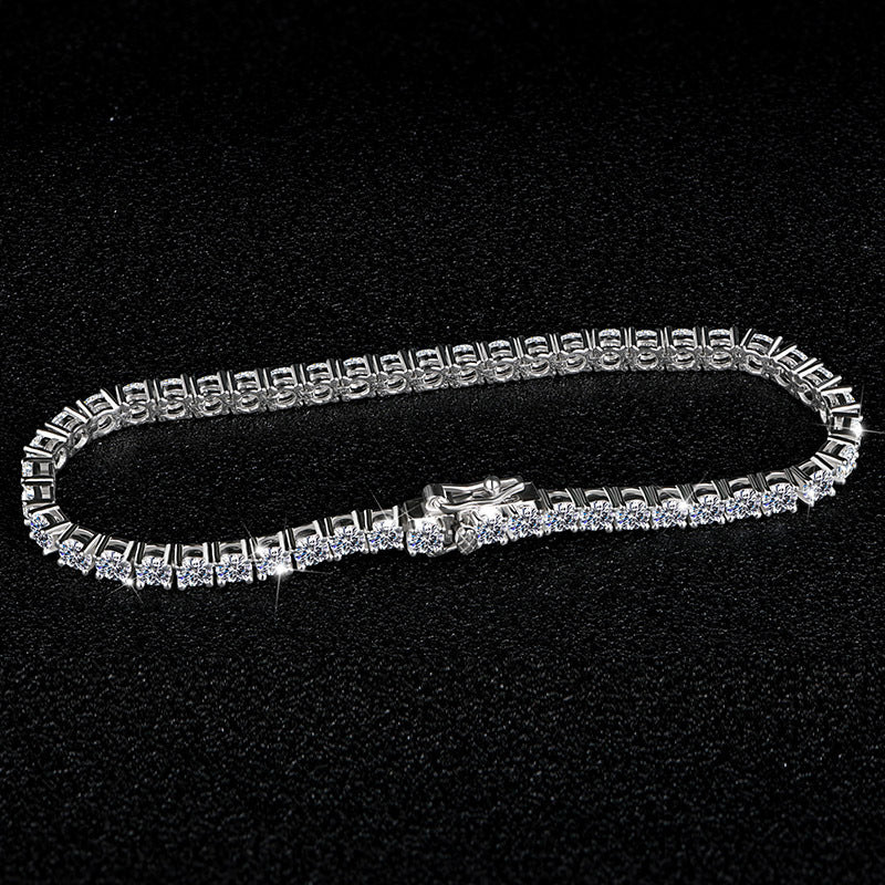 Fashionable Mozang Diamond Bracelet Female Curren