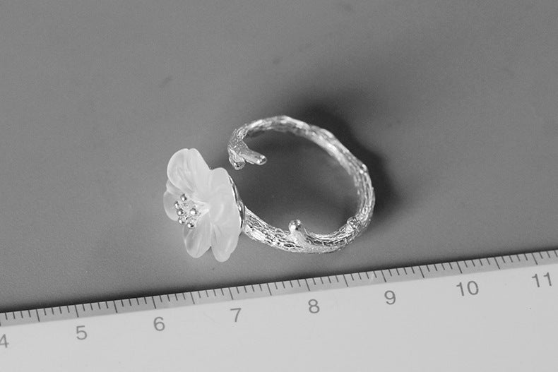 Creative flower branch  ring Curren