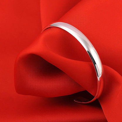 Women's Eco-Friendly Copper Plating Silver Bracelet Curren