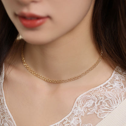 Women's Fashion Simple Lace Braided Chain Curren