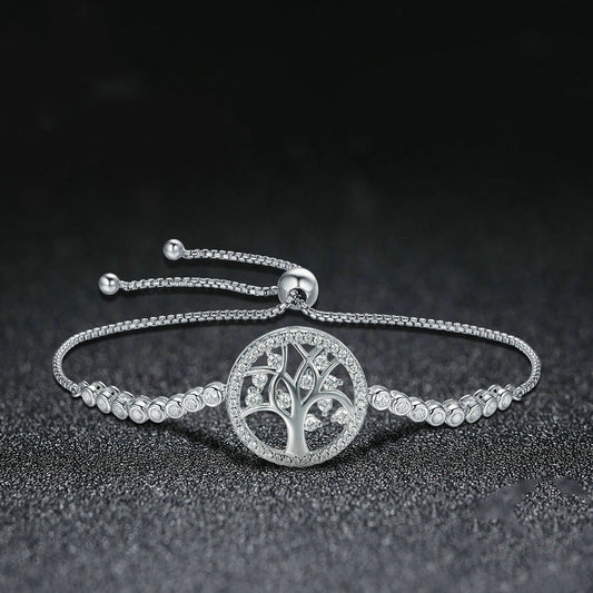 Tree of Life Sterling Silver Bracelet Curren