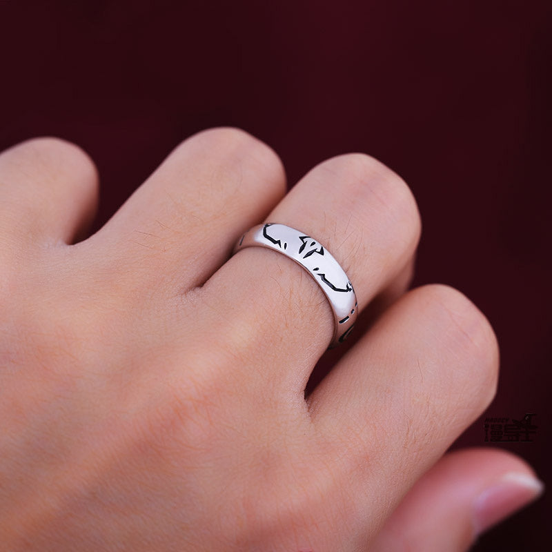 Two-faced Nuo Impression Ring Spell Return To Battle Curren