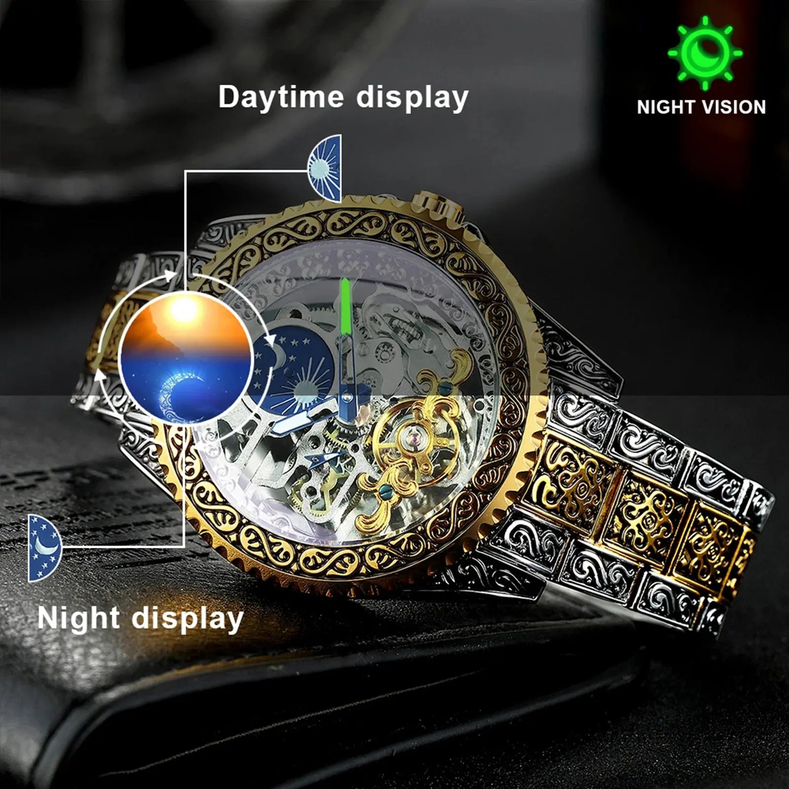Forsining Automatic Tourbillon Watch