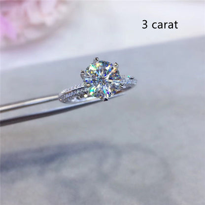 Half Of The Country Moissanite Diamond Ring Fidelity Curren