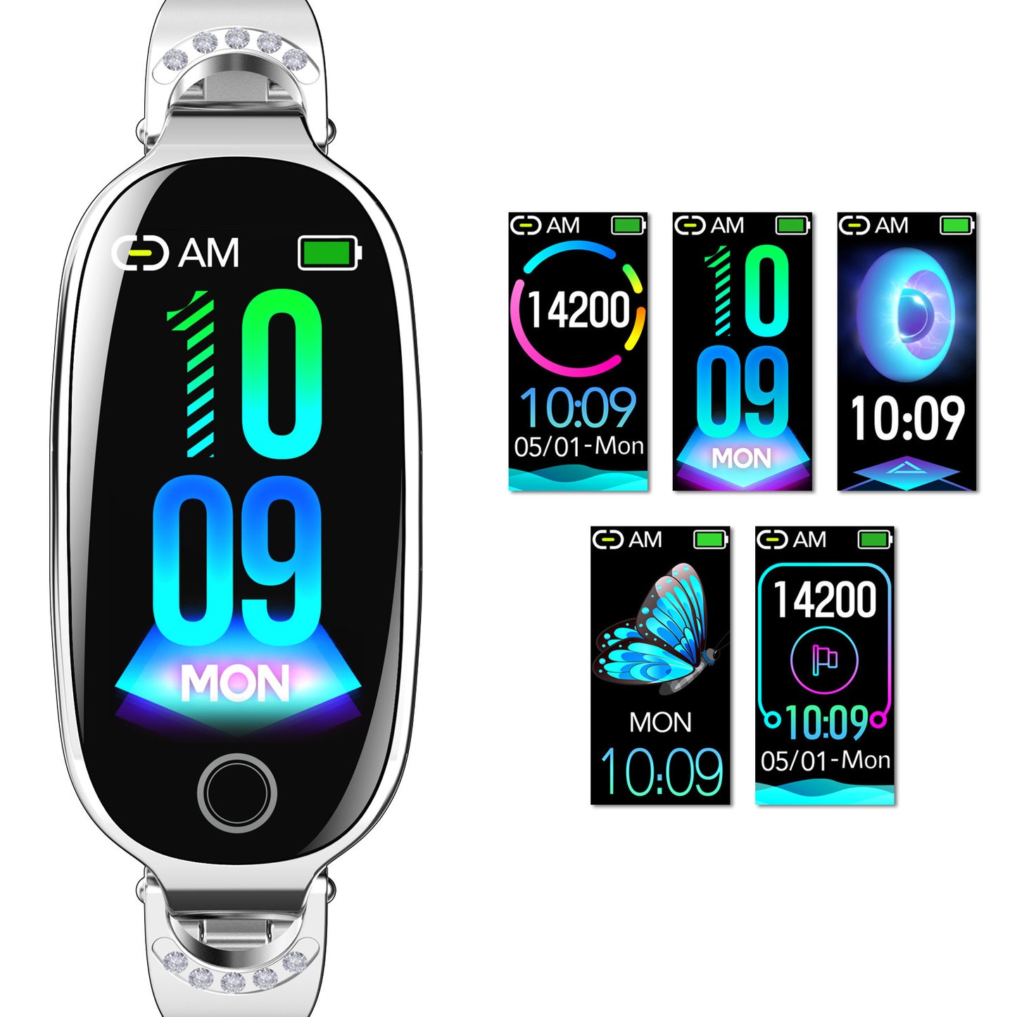 Women's Smart Watch Non-invasive Blood Glucose Menstrual Reminder Curren