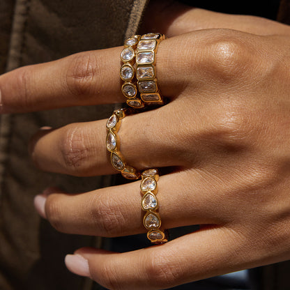 Love Titanium Steel Ring Women's Non-fading Jewelry Light Luxury Curren