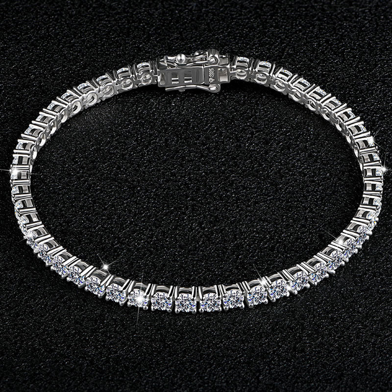 Fashionable Mozang Diamond Bracelet Female Curren
