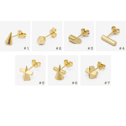 Women's Simple Minimalist Sketch Geometric Earrings Curren