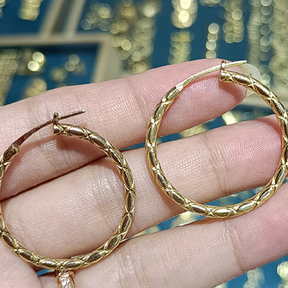 Fashion Classic Versatile Rhombus Earrings Curren