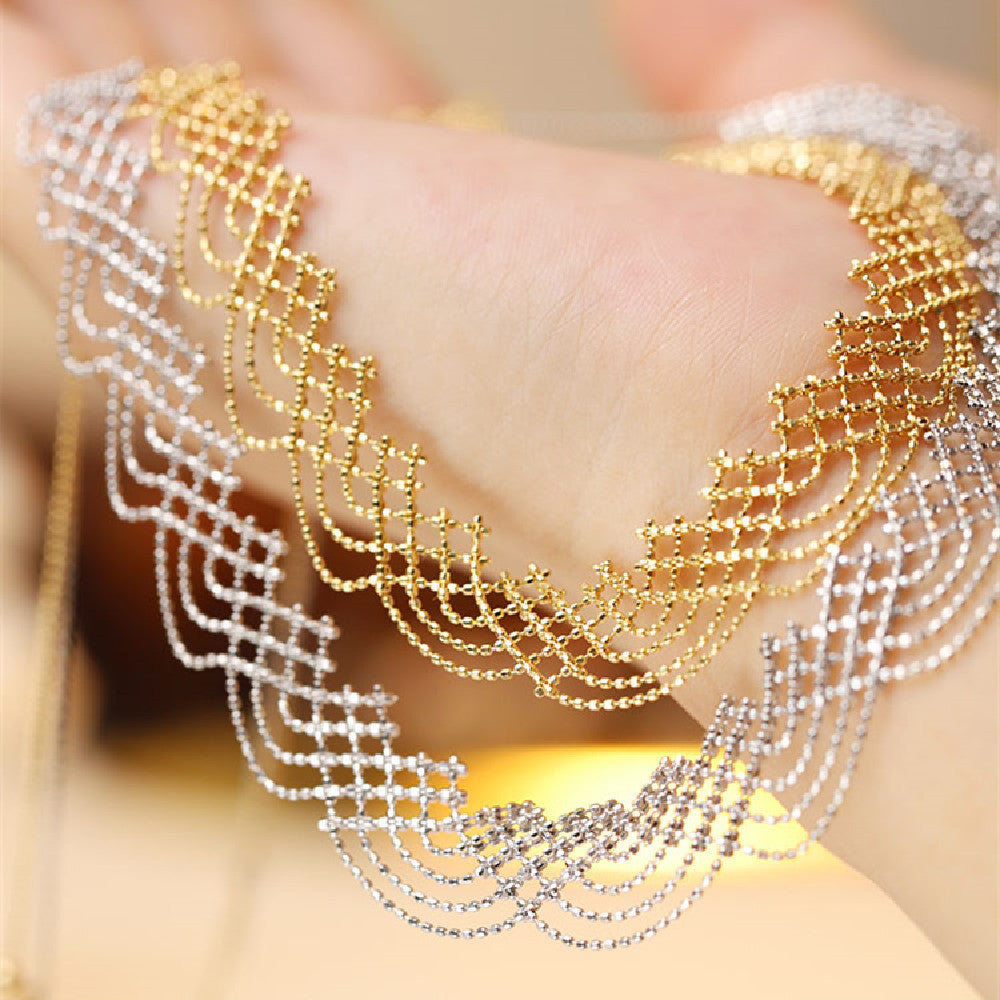 Inverted Rainbow Adjustable Neck Chain Curren