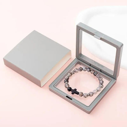 Cross Beads Bracelet for Men/Women, 