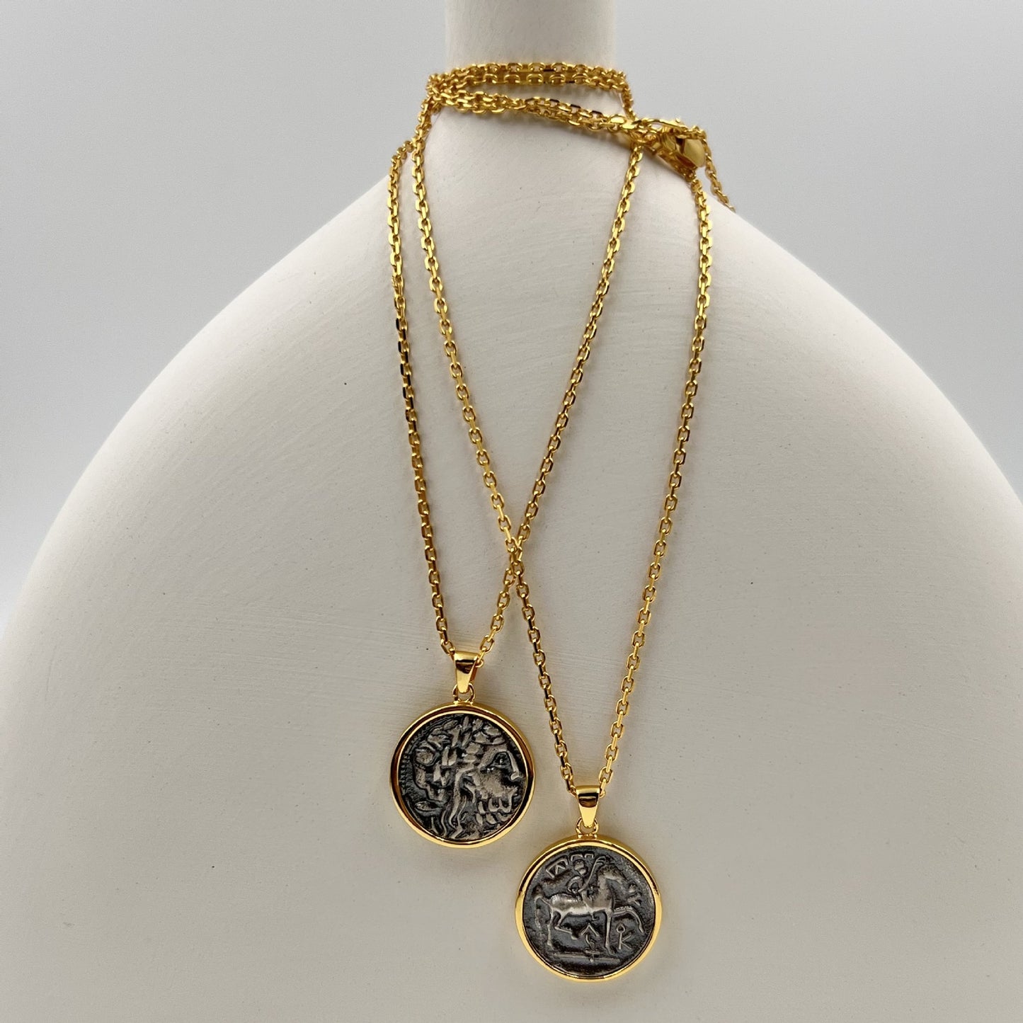 Women's High-grade Element Portrait Sterling Silver Necklace Curren